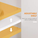 Sideboard Buffet Cabinet With 3 Storage Drawers And Adjustable Shelf