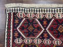 Caucasian Kilim Rug 5x7, Vintage Russian Flatweave Kilim Carpet, Tribal Bohemian Kilim Rug
