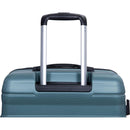 Expandable 3 Piece Luggage Sets PC Lightweight & Durable Suitcase with Two Hooks, Spinner Wheels, TSA Lock, (21/25/29) Dark Green