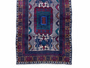 3 X 5 Vintage Handmade Tribal Wool Rug Balouchi Rug Afghan Rug Red Beige Nice