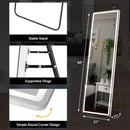 LED 20x63 Full Length Mirror With 3 Color Lights For Bedroom