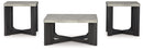 Sharstorm - Occasional Table Set (Set of 3) - Two-tone Gray