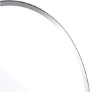 Bathroom Wall Mirror 32 Inch High 24 Inch Wide Beveled Frameless Oval For Bath Vanity And Living Room