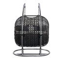 Vasant - 52" Hanging Chair - Fabric & Wicker