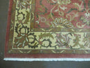 6' X 9' Vintage Handmade Indian Floral Oriental Wool Rug Veg Dyes Nice