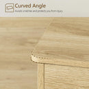 Natural 39.4 Inch StorageChest With Hinges Durable