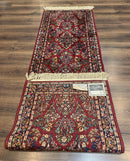 Karastan Runner Rug 2.6 x 8.6, Red Sarouk