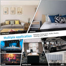 Peel And Stick Upholstered Headboard Wall Panels 12-Pack