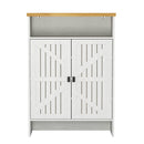 Modern Minimalist MDF Shoe Cabinet with Sliding Door Design - White
