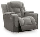 Mixed Motion - Power Recliner With Adjustable Headrest