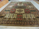 Couristan Rug 10x14, Large Belgium Power Loomed Wool Carpet 10 x 14 ft, Brown Tan Cream Oriental Rug, Living Room Rug, Large Area Rug