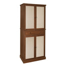 4 Door Storage Cabinet With 1 Drawer, With 4 Adjustable Inner Shelves