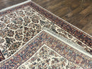 Karastan Rug 5.9 x 9, Ivory Sarouk