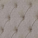 Magnolia Manor Queen Upholstered Headboard With Arched Crown
