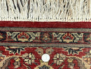 Small Pak Persian Handmade Wool Rug 1.7 x 2, Red