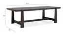 Tauren - Trestle Dining Table - Coffee Bean