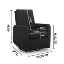 Babygap Cloud Recliner Jet Black LiveSmart Evolve Fabric