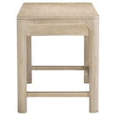 Solano 2-drawer Makeup Table Vanity Desk Weathered Mango