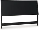 Modern Black Queen Panel Headboard for Stylish Bedrooms