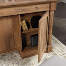 Palladia Executive Desk 65 Inch Vintage Oak Surface