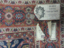 4' X 6' Vintage Fine Handmade India Floral Oriental Wool Rug Carpet Blue Red