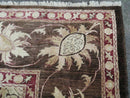13' X 16' Vintage Handmade Peshawar Oushak Wool Rug Carpet Nice
