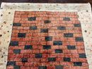 Persian Gabbeh Rug 6x8 ft, Wool Handmade Tribal Rug
