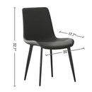 Dining Table with Sintered Stone Tabletop and Metal Legs, 63' Rectangular Modern Kitchen & Dining Room Table With 6 Dining Chairs
