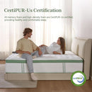 Queen 12 Inch Orthopedic Support Memory Foam Mattress