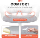 Ergonomic Grey Office Chair With Lumbar Support Mesh
