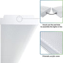 4Ft LED Wraparound Shop Lights 6000K 4400 Lumens 4 Pack
