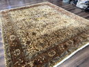 Indo Persian Rug 8x10, Teawash Bidjar Carpet, Allover Pattern