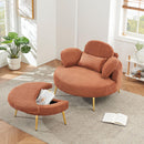 comfortable seating suitable for small apartment bedroom space
