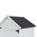 67' White Fir Wood Storage Shed with Double Doors