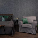 Ektorp Armchair Slipcover Cotton Grey Replacement For IKEA
