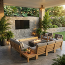 Flexible 3D Stone Wall Panels - <b>GRANDE MARMO</b> - Box of 5 serial panels (47.2" x 23.6") <b>38.75 sqft </b> coverage | DECKO Flexistone