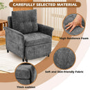 Convertible Sleeper Chair 79-Inch With Adjustable Backrest