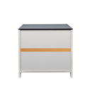 2 Drawer Farmhouse File Cabinet,Filing Cabinet with Lock for Home Office