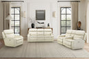 Gunner - Recliner With Power And Power Headrest - Almond
