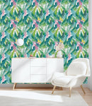 Leaves Grove Wallpaper