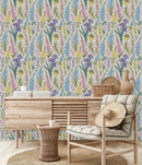 Fashionable Irises Wallpaper Vogue