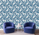 Blue Plant's Leaves Wallpaper