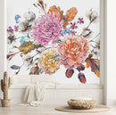 Flowers and Cotton Wallpaper
