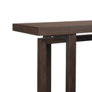 59' Narrow Console Table - MDF Entryway Sofa Table for Hallway, Living Room, Foyer with Space-Saving Design