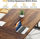 Seventy Inch Executive Desk For Office Workstation