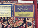 Karastan Rug 5.9 x 9 Red Sarouk