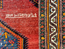 Antique Persian Sarab Runner Rug 3.9 x 12, Red, Handmade, Tribal Runner, Wool, Signed