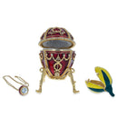 1895 Rosebud Royal Imperial Metal Easter Egg