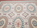 New Needlepoint Rug, 6x9 Needlepoint Carpet, Flatweave Rug, Vicotorian French European English Decor, Elegant Rug for Living Room, Handmade