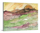 Fade - Open Edition Canvas Print